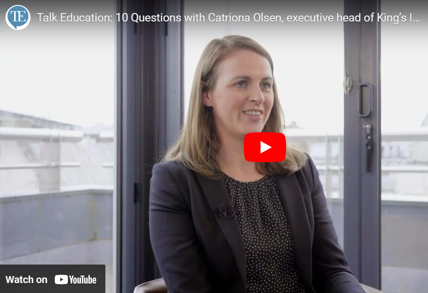 WATCH: 10 Questions with Executive Head Catriona Olsen